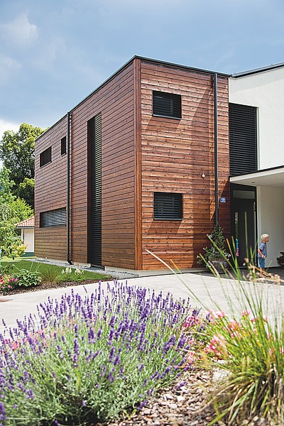 Lärche Glattkant Fassade