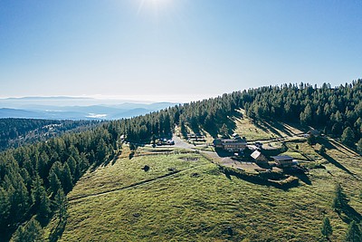 Hiasl Zirbenhütte hiasl sirnitz kärnten