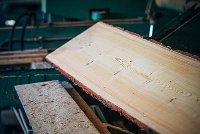 verdeckte Schalung Lärche