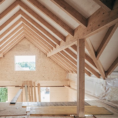 dachkonstruktion bauen lassen