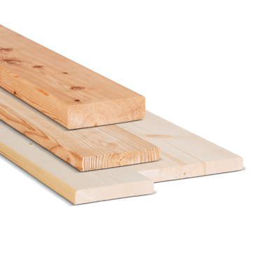 gehobelt gefaste Bretter